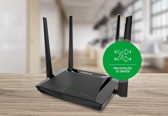 Roteador Dual Band WiFi W5-1200G Gigabit Intelbras