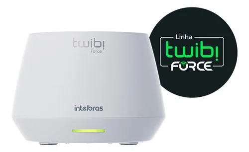 Roteador Mesh Wi-Fi 6 Intelbras Twibi Force AX1500