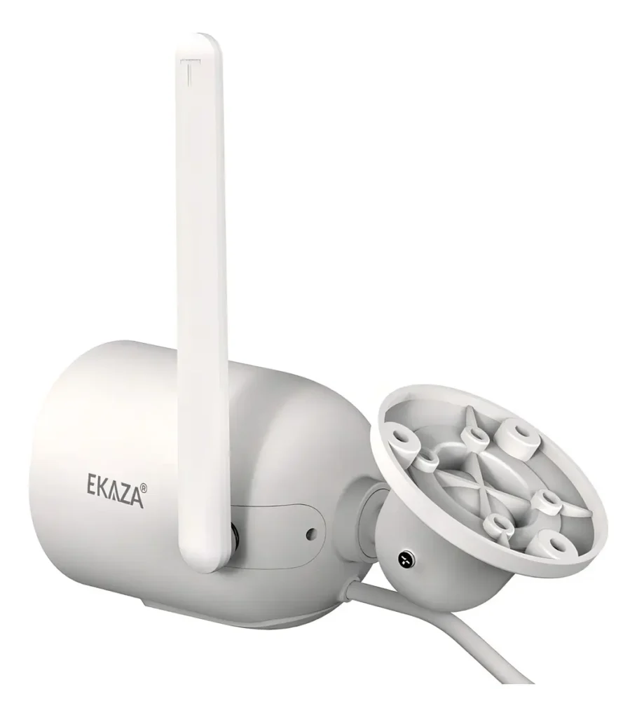 Câmera Inteligente Externa Wifi Quad 3MP Bullet Alexa Ekaza