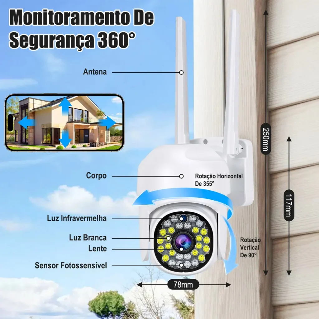 Câmera Externa Orbitronic