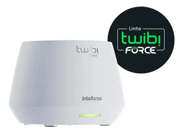 Roteador Mesh Intelbras Twibi Force AX1500 (Kit com 2 Unidades)