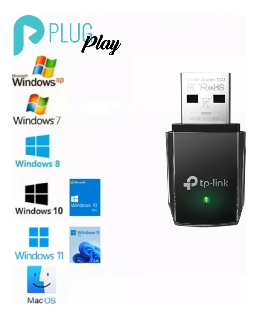 TP-Link Archer T3U Adaptador USB Wi-Fi AC1300