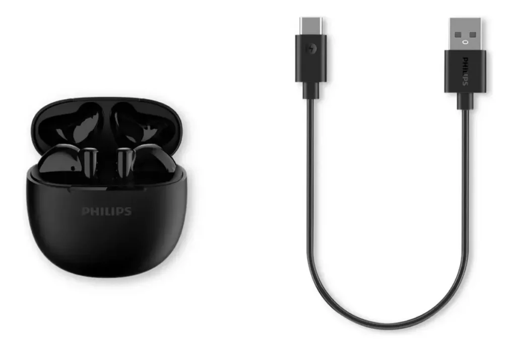 Fone de Ouvido Sem Fio Bluetooth 5.4 Philips TAT1139 Original