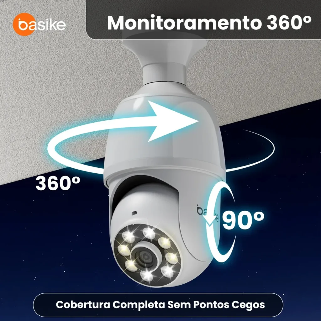 Kit-2-Cameras-Lampada-Inteligente-Seguranca-WiFi-PTZ-360°
