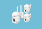 Kit 3 Câmeras de Segurança IP WiFi Yoosee Externa Full HD PTZ