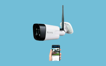 Câmera De Segurança Wi-fi Elsys 360° Ip66 Esc-wb3f