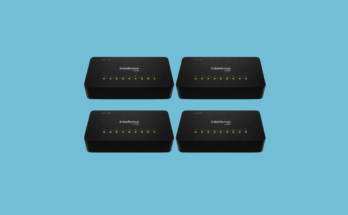 Kit 4 Switch Intelbras S1108F 8 Portas Não Gerenciável Fast