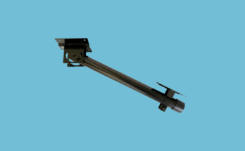 Suporte Para Câmera De Segurança E Sensor Cftv 40 Cm