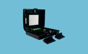 Kit 10 Caixas Atendimento CTO Fibra Óptica 1×8 APC Montada