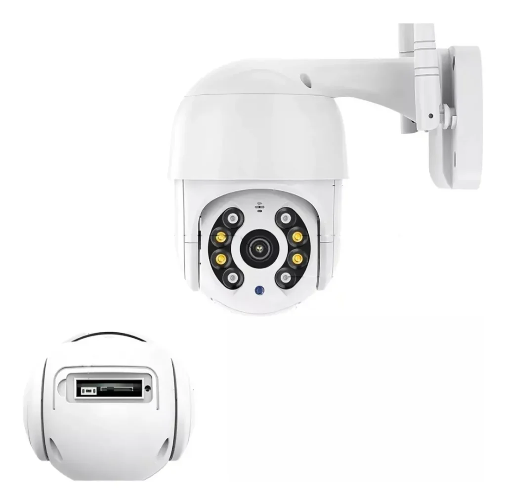 Kit 2 Câmeras de Segurança iCSee A8 PTZ Wi-Fi G.Eye