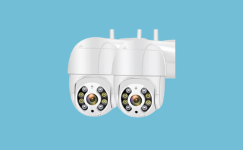 Kit 2 Câmeras de Segurança iCSee A8 PTZ Wi-Fi G.Eye