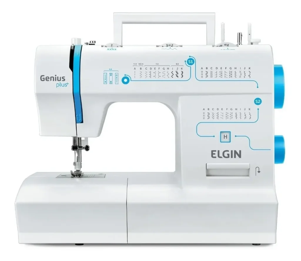 Máquina de Costura Genius Plus JX-4035 Elgin