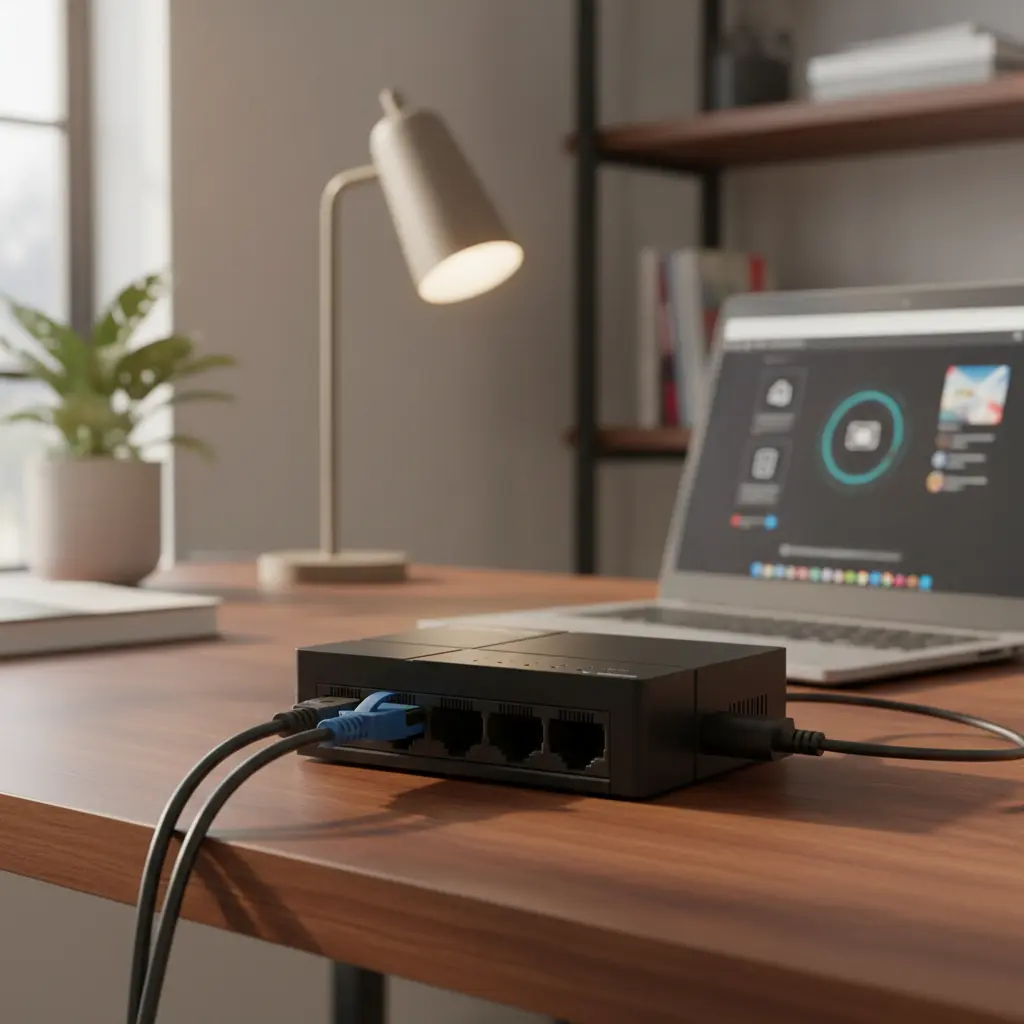 Switch 5 Portas Gigabit Ethernet S1105G Intelbras