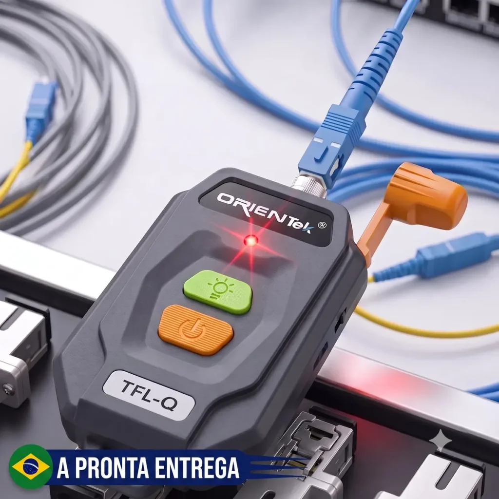 Caneta Laser VFL Orientek TFL-Q – Testador de Fibra Óptica 10km