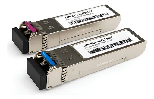 Par de Módulos GBIC SFP+ 10G Monomodo BiDi 20km