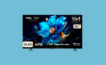 Smart TV TCL 65 Polegadas QLED 4K P7K WiFi Bluetooth Google TV HDR10+ Dolby Atmos Dolby Vision 65P7K
